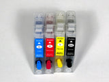 Prefilled Sublimation 202XL Alternative No Chip Refillable Inkjet Cartridge for WF2860