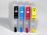 212XL Alternative Refillable No Chip Inkjet Cartridge for WF2830, WF2850, XP4100, XP4105