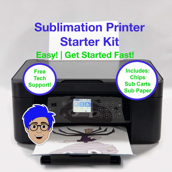 Sublimation Printer Kit Non OEM XP4105 Starter Kit with Refillable